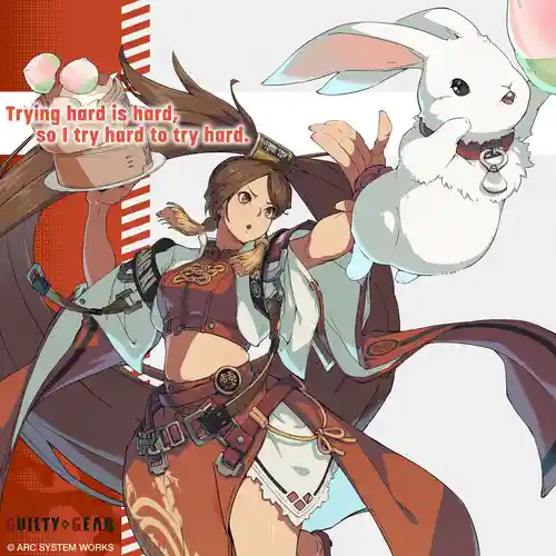 Guilty Gear Strive - Trying hard is hard, so I try hard to try hard. cover