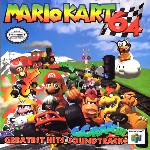 Mario Kart 64 Greatest Hits Soundtrack cover