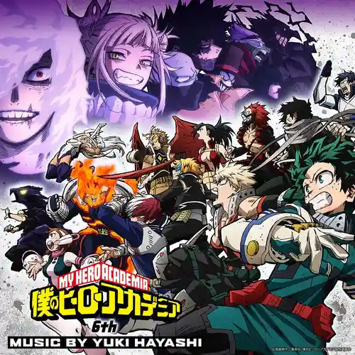 My Hero Academia 6th Original Soundtrack EP cover