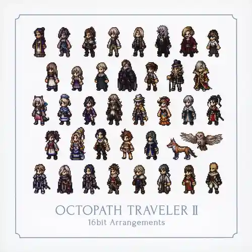 OCTOPATH TRAVELER II 16bit Arrangements cover