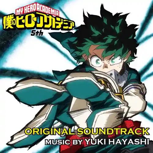 My Hero Academia 5th Original Soundtrack cover