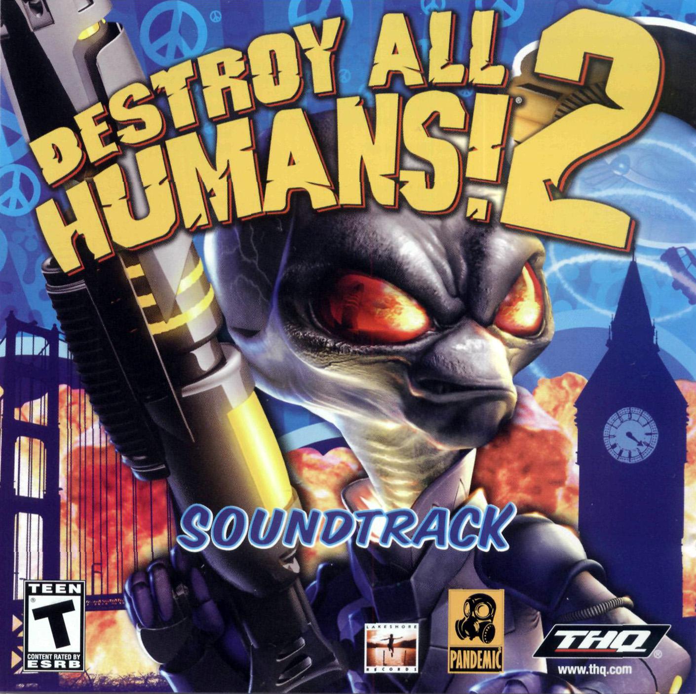 Destroy All Humans! 2 - Soundtrack